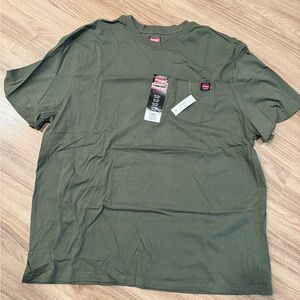 Wrangler Forest Green Short Sleeve Tee